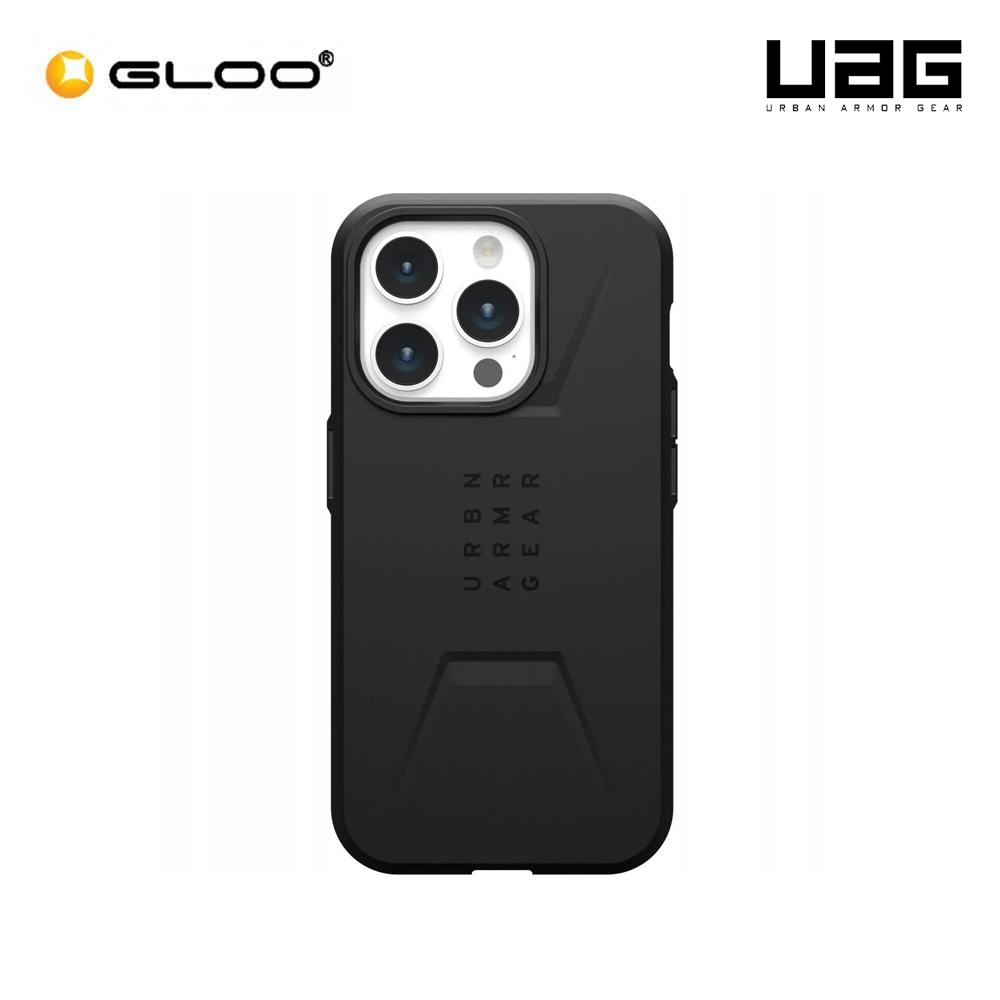 UAG IPhone 15 Pro Max Civilian Magsafe Black 840283909733