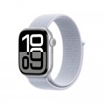 Apple Watch Series 10 GPS 42mm Silver Aluminium Case with Blue Cloud Sport Loop MWWD3ZP/A