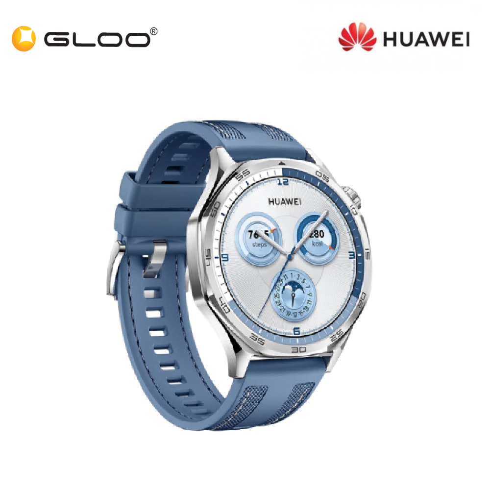 Huawei Watch GT 5 - Blue Woven Strap 46mm