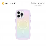 Kate Spade New York Wavy for MagSafe Case iPhone 16 Pro - Opal Iridescent 840171740684