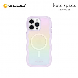 Kate Spade New York Wavy for MagSafe Case iPhone 16 Pro - Opal Iridescent 840171740684