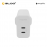 Mophie Wall Adapter USB-C PD DUAL 67W - White 840056158276