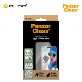 PanzerGlass screen protector Ultra-Wide Fit for iPhone 16 Pro