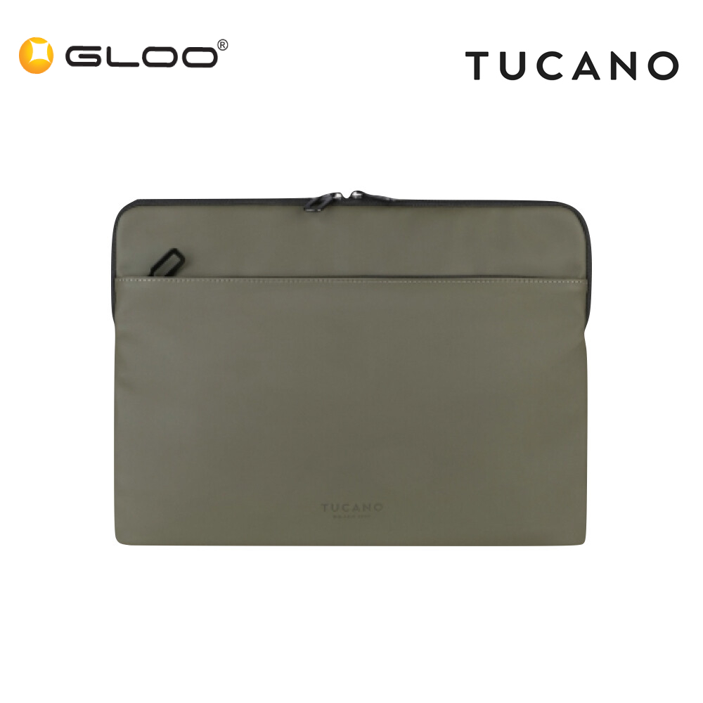 TUCANO GOMMO SLEEVE 15.6" - MILITARY GREEN