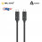 AUKEY CB-TCC241 USB4.0 50V 5A 240W 40GB Data C to C - 0.8M - TPE USB4.0 Black 689323787456