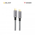 Verbatim 100cm Sync & Charge E-Marker Metallic Type-C 3.2 Cable 4895117956847