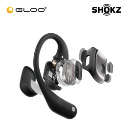 Shokz OpenFit Open-Ear True Wireless Earbuds T910 Black (810092675747)