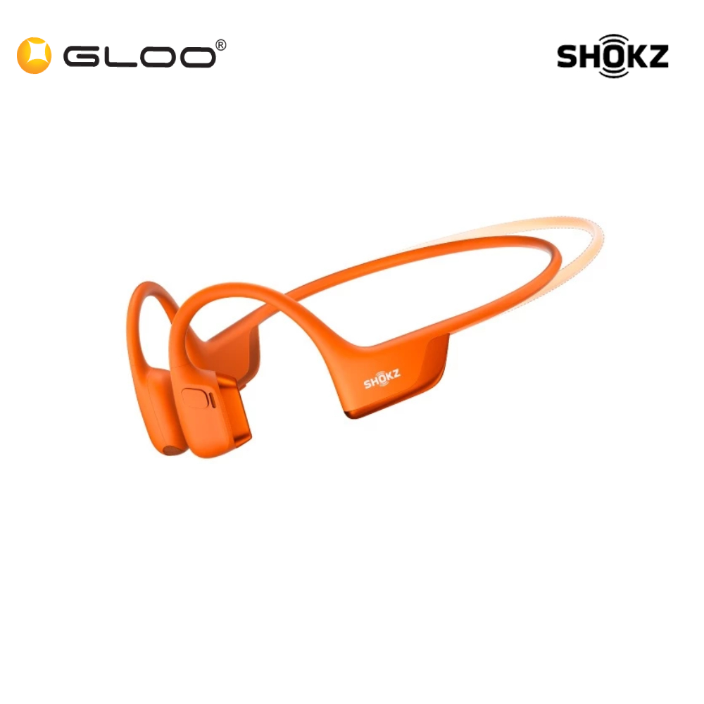 Shokz Openrun Pro2 mini Bone Conduction Headphones - Orange 810092679646