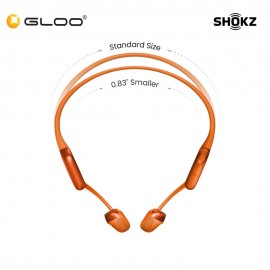 Shokz Openrun Pro2 mini Bone Conduction Headphones - Orange 810092679646