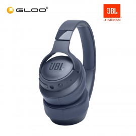 JBL T710BT Wireless Over-ear Headphones- Blue 50036382793