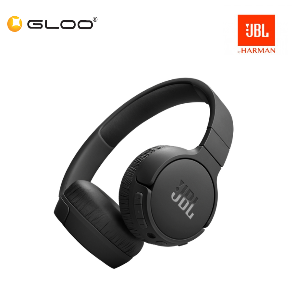 JBL Tune 670NC Wireless Over-Ear NC Headphones-Black 050036395885