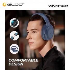 VINNFIER ANC 500 Active Noise Cancelling Bluetooth Headphone - Earth Green 9555637204334