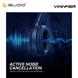 VINNFIER ANC 500 Active Noise Cancelling Bluetooth Headphone - Earth Green 9555637204334