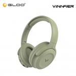 VINNFIER ANC 500 Active Noise Cancelling Bluetooth Headphone - Earth Green 9555637204334