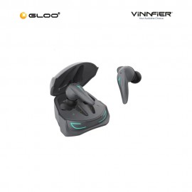 Vinnfier Bluetooth Noise Cancellation Gaming EarBud XTREME PRO 3 - GREY 9555637204952