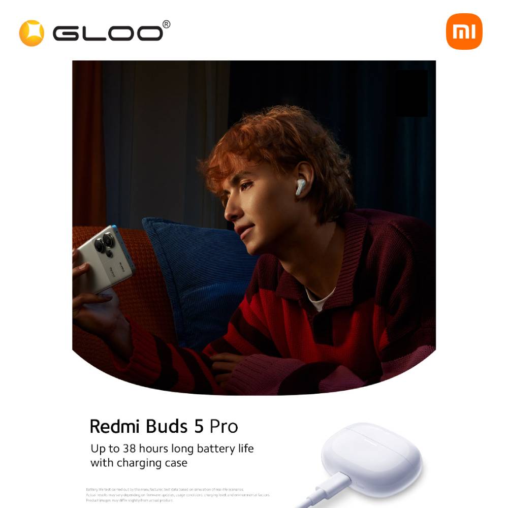 xiaomi redmi buds 5 pro auricolari wireless moonlight white