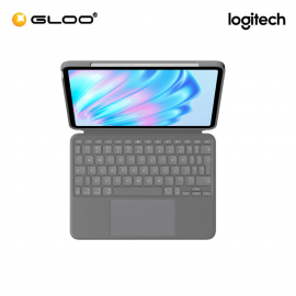 Logitech Combo Touch for iPad Air 11" (M2) (4th/5th/6th Gen) - Oxford Grey (920-012627)