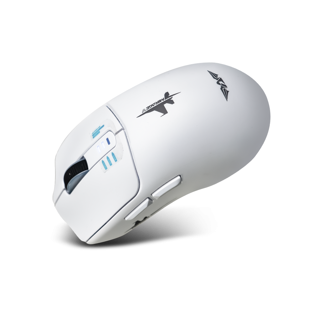 ARMAGGEDDON MIRAGE V GAMING WIRELESS MOUSE - WHITE 8886411986865