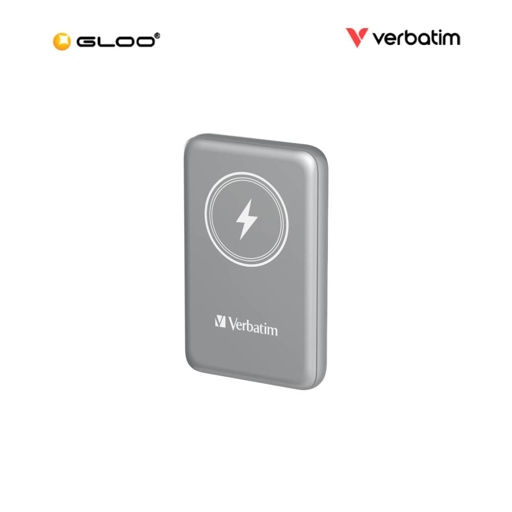 VERBATIM 10000MAH POWER PACK MCP - PD 20W MWC 15W - GREY (VBT32249) 023942322498