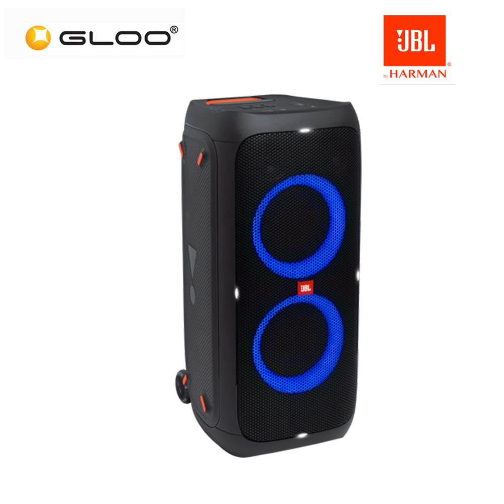 JBL Partybox 310 Portable Bluetooth Party Speaker with light effects – Black (050036373456)