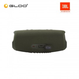 JBL Charge 5 Portable Waterproof Speaker - Forest Green (050036380188)