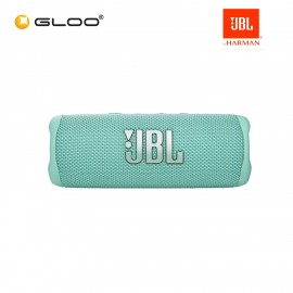 JBL Flip 6 Portable Waterproof Bluetooth Speaker - Teal 050036384377