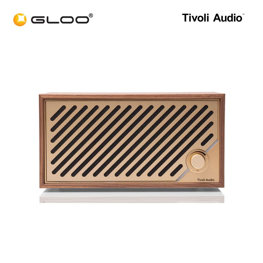 Tivoli Model Two Digital Speaker (Walnut & Gold)-85002250650
