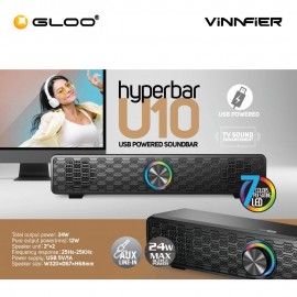 Vinnfier Hyperbar U10 USB Powered Soundbar