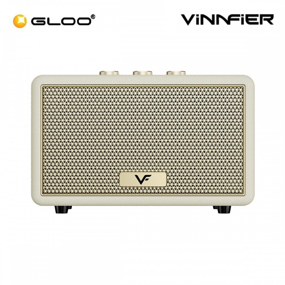 Vinnfier NEOBOOM XTREME 300 Wireless Bluetooth Speaker - Cream