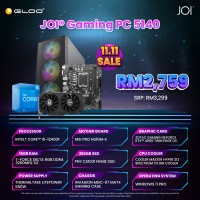 JOI GAMING PC 5140 (i5-12400F/16GB RAM/256GB SSD/RTX 4060/W11P)