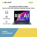 [Pre-order] Acer Swift Go 14 SFG14-73-59A0 Laptop (CU5-125H,16GB,512GB SSD,Intel Arc Graphics,H&S,14"WQXGA+ OLED,W11H,Blue,2Y) [ETA: 3-5 working days]