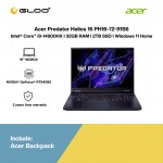 [Pre-order] Acer Predator Helios 16 PH16-72-91S6 Gaming Laptop (i9-14900HX,32GB,2TB SSD,RTX4080 12GB,16” WQXGA,W11H,Blk,2Y) [ETA:3-5 working days]