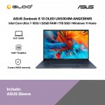 [Pre-order] ASUS Zenbook S 13 OLED UX5304M-ANQ138WS Laptop (CU7-155U,32GB,1TB SSD,Intel Graphics,H&S,13.3” 3K OLED,W11H,Blue,2Y) [ETA:3-5 working days]