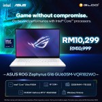 [Pre-order] ASUS ROG Zephyrus G16 GU605M-VQR182WO Gaming Laptop (CU9-185H,32GB,1TB SSD,RTX4060 8GB,16"WQXGA,W11H,White,2Y) [ETA:3-5 working days]