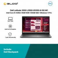 [Pre-order] Dell Latitude 3550 Notebook L3550-i51335-8-512-W11-C (i5-1335U,8GB,512GB SSD,Integrated Graphics15.6”FHD,W11P,1Y) [ETA:3-5 working days]