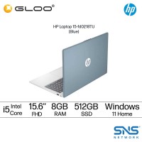 HP Laptop 15-fd0218TU (Intel® Core™ i5-1334U | 15.6" FHD | 8GB | 512GB SSD | Intel® Iris® Xᶱ Graphics | Windows 11 Home | Preinstalled Microsoft Office Home & Student)