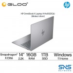 HP OmniBook X Laptop 14-fe0023QU (Snapdragon® X Elite | 14" 2.2K Touch | 16GB | 1TB SSD | Qualcomm Adreno GPU | Windows 11 Home | Preinstalled Microsoft Office Home And Student + Office 365 Basic)