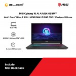 [Pre-order] MSI Cyborg 15 AI A1VEK-093MY Gaming Laptop (U5-125H,16GB,512GB SSD,RTX4050 6GB,15.6” FHD,W11H,Blk,2Y) [ETA:3-5 working days]