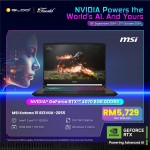 MSI Katana 15 B13VGK-2055MY Gaming Laptop (NVIDIA® GeForce RTX™ 4070 8GB,i7-13620H,16GB,1TB SSD,15.6” FHD,W11H,Blk,2Y) 