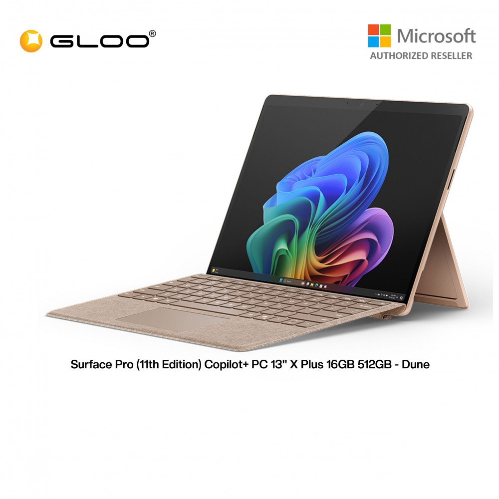 Microsoft Surface Pro - Copilot+ PC - 13" - Snapdragon® X Plus -16GB Memory - 512GB SSD - (Latest Model, 11th Edition) - Dune - ZHY-00054