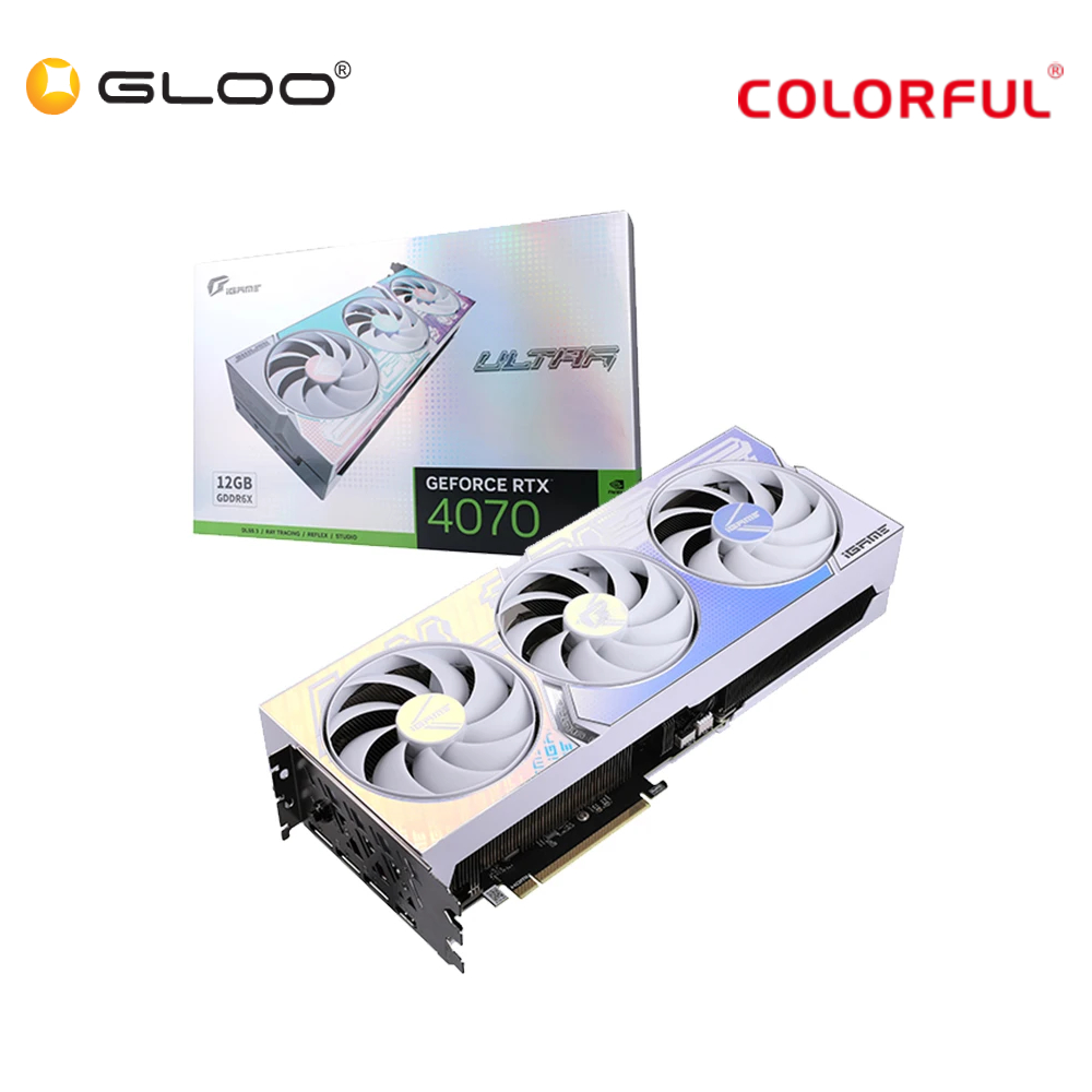 COLORFUL iGame GeForce RTX 4070 SUPER Ultra W OC 12GB-V Graphics Card (6970417591146)