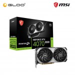 MSI RTX4070 SUPER 12G VENTUS 2X OC Graphics card - 912-V513-641