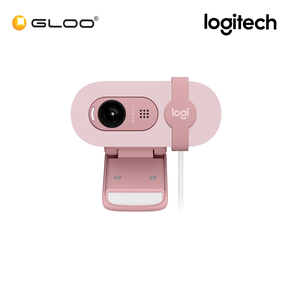 Logitech Brio 100 Full HD Webcam Rose - 960-001624