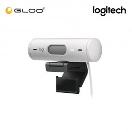 Logitech Brio 500 Full HD Webcam - Off-White (960-001429)