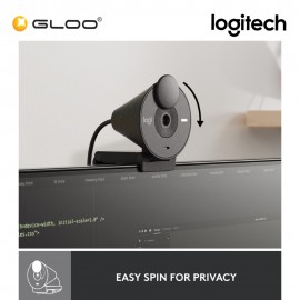 Logitech Brio 300 Full HD Webcam - Graphite (960-001437)