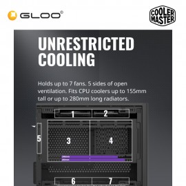 Cooler Master MASTERBOX NR200P Casing - Black (CM-MCB-NR200P-KGNN-S00)