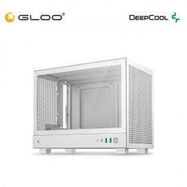 Deepcool CH160 ITX Case – White (R-CH160-WHNGI0-G-1)