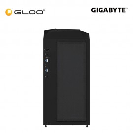 Gigabyte C301 Glass Mid-Tower PC Gaming Case - Black (GZ-C301G BLK)