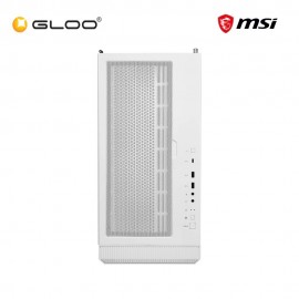 MSI MPG Velox 100R Tempered Glass Mid Tower Case – White (306-7G18W23-809)