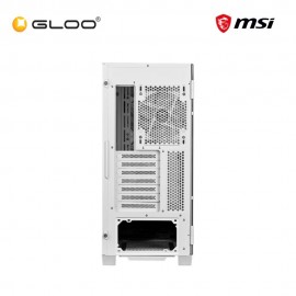 MSI MPG Velox 100R Tempered Glass Mid Tower Case – White (306-7G18W23-809)